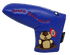 Dancing Gopher Blue Embroidered Blade Putter Cover by ReadyGOLF