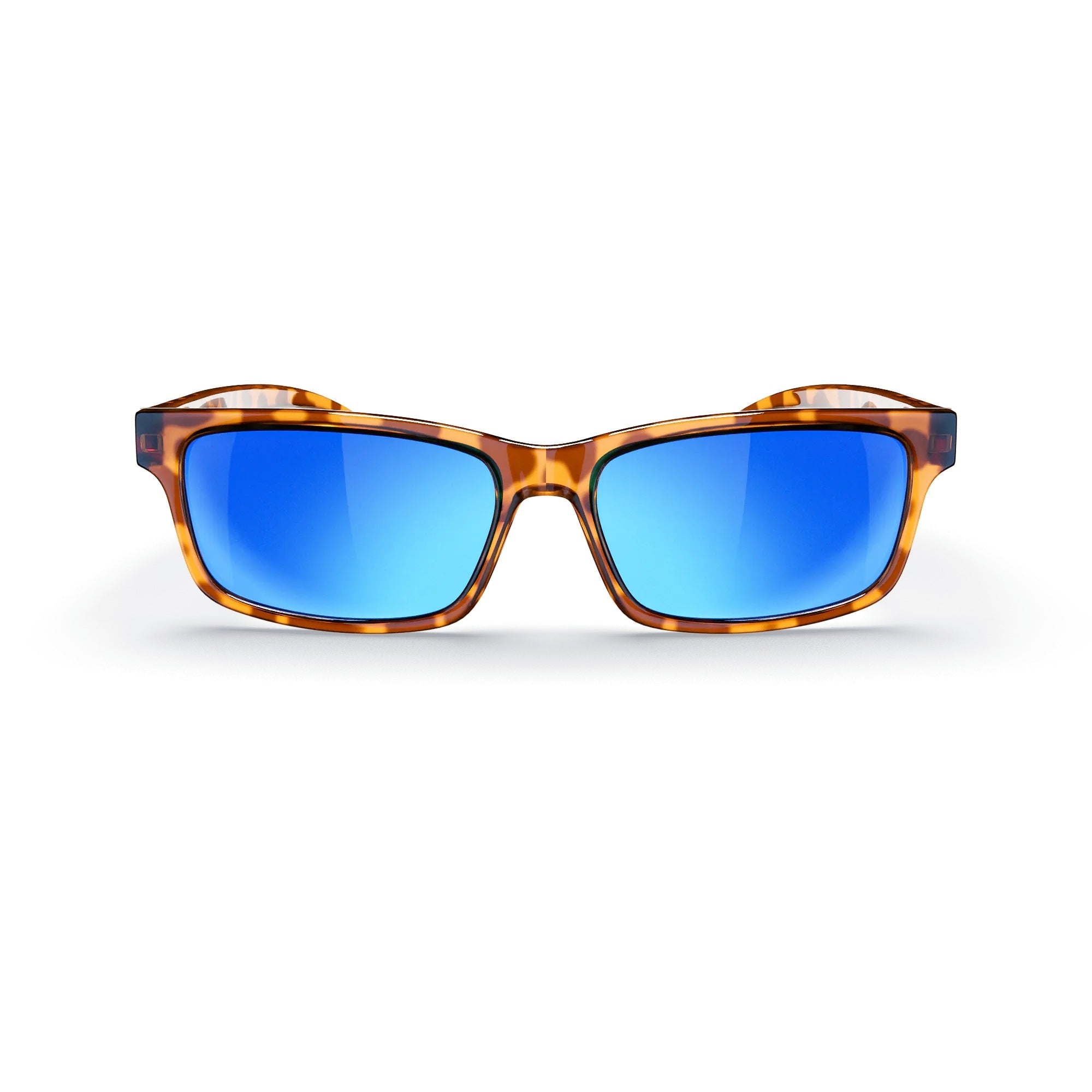 Tortoise Rectangle Trivex® Polarized Prescription Sunglasses