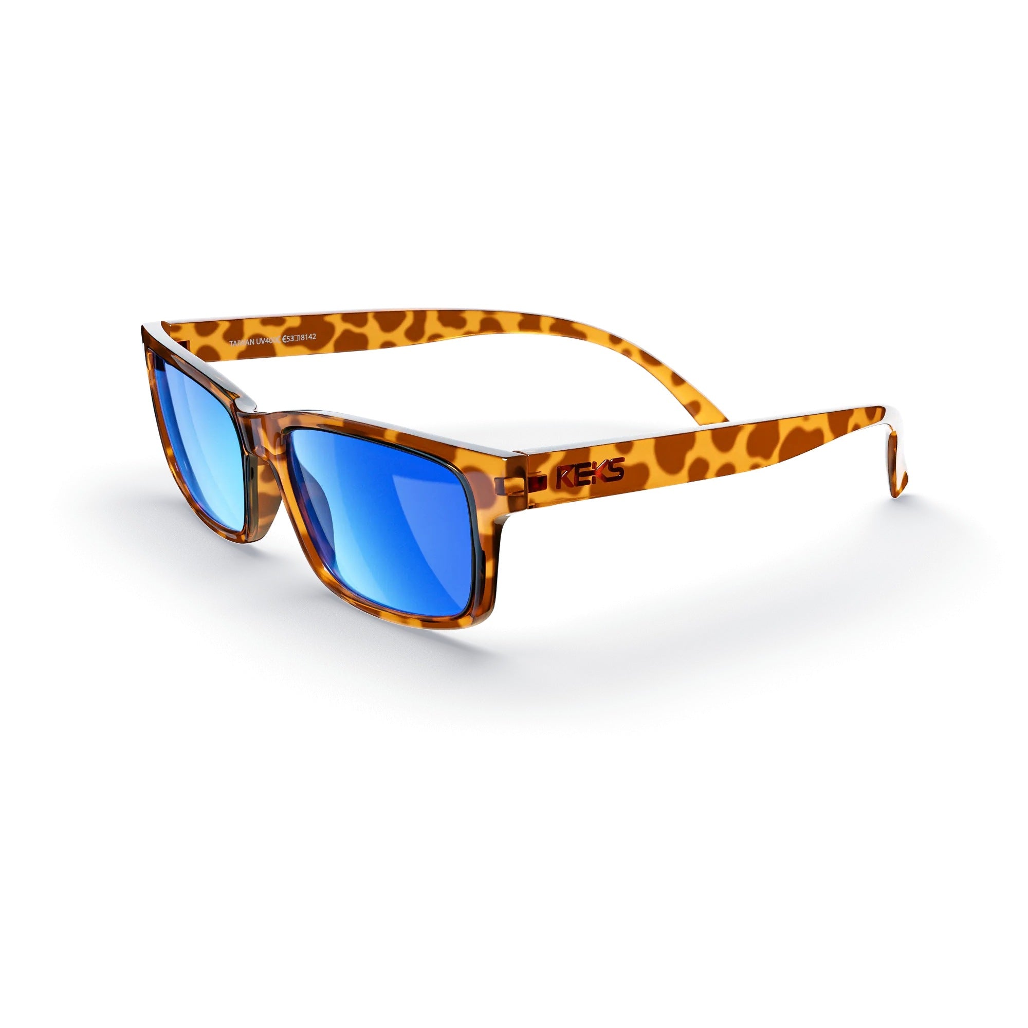 Tortoise Rectangle Trivex® Polarized Prescription Sunglasses