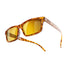 Tortoise Rectangle Prescription Polycarbonate Sunglasses