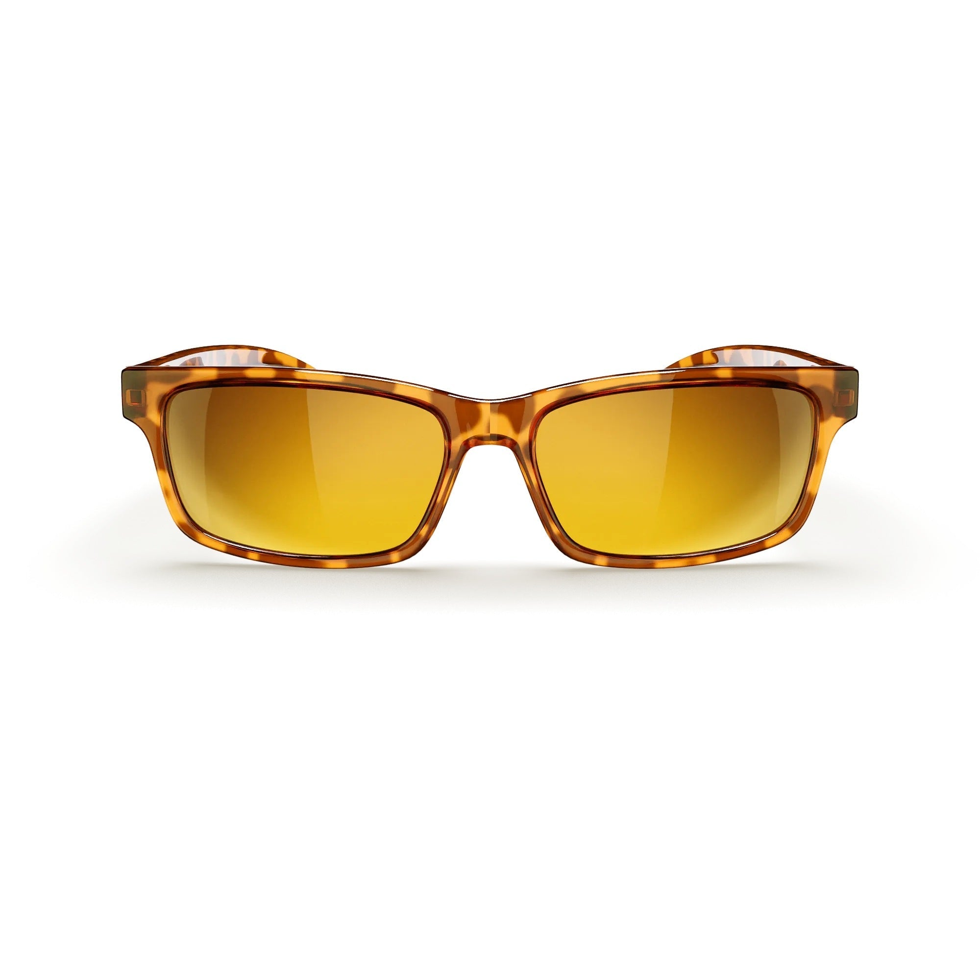 Tortoise Rectangle Trivex® Polarized Prescription Sunglasses