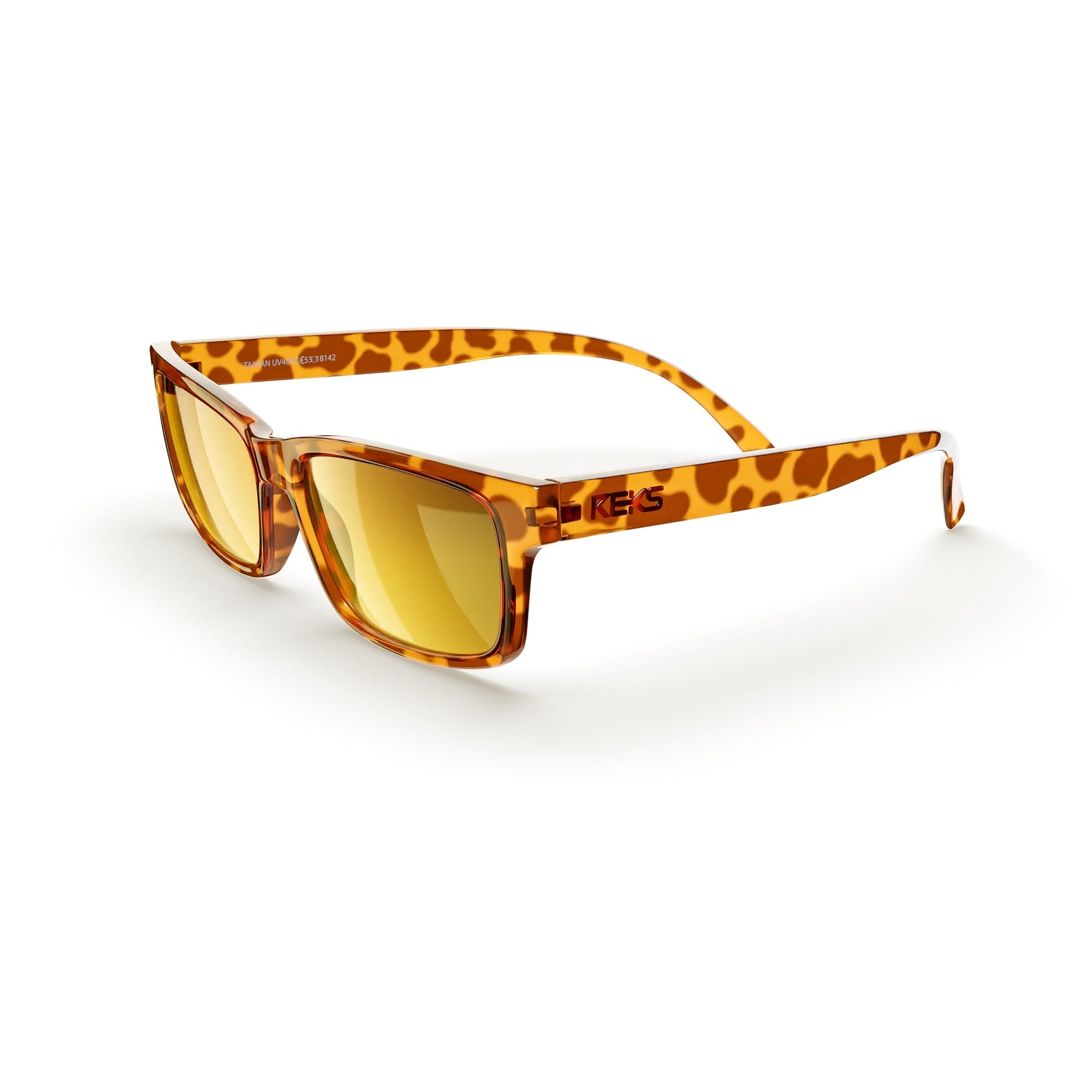 Tortoise Rectangle Trivex® Polarized Prescription Sunglasses