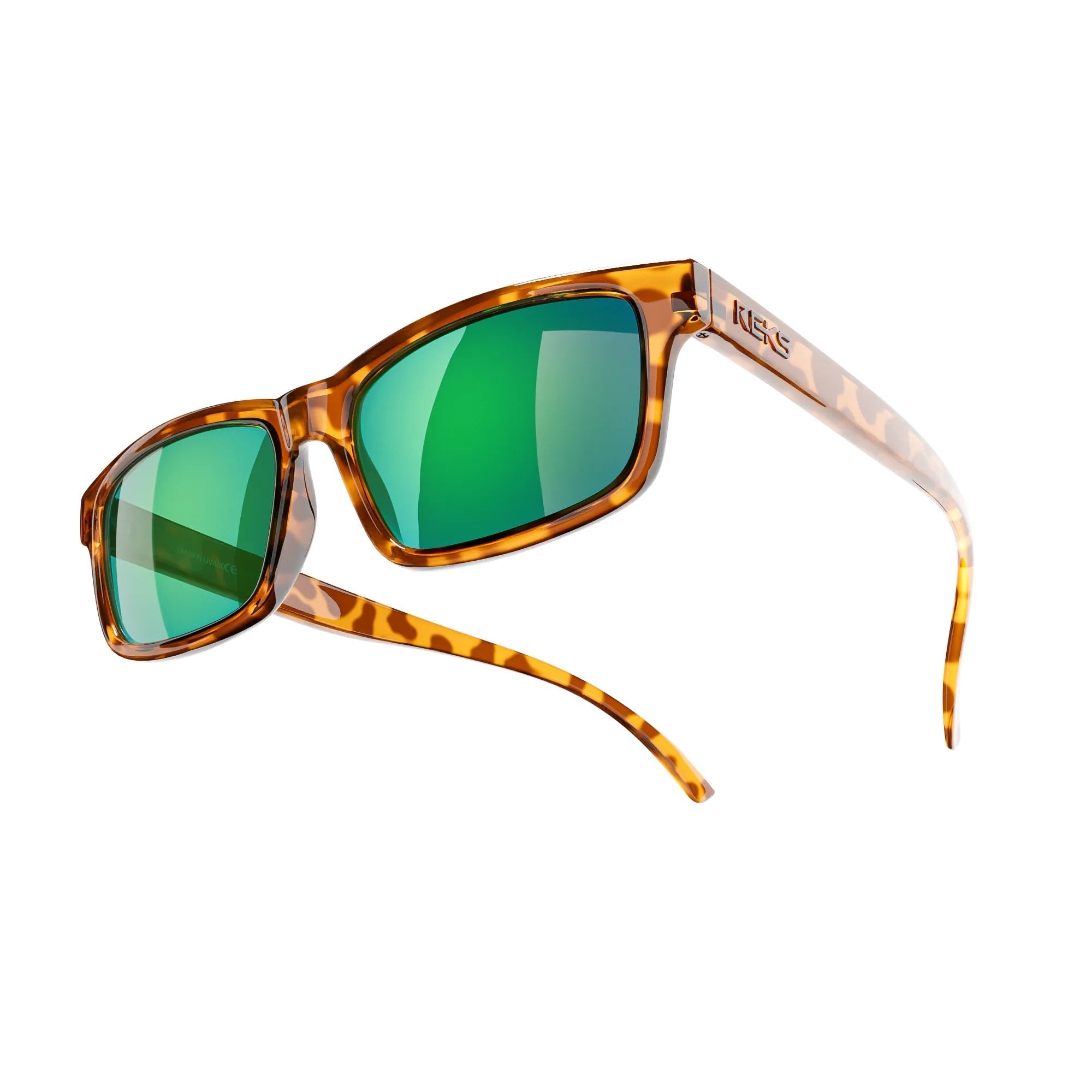 Tortoise Rectangle Trivex® Polarized Prescription Sunglasses