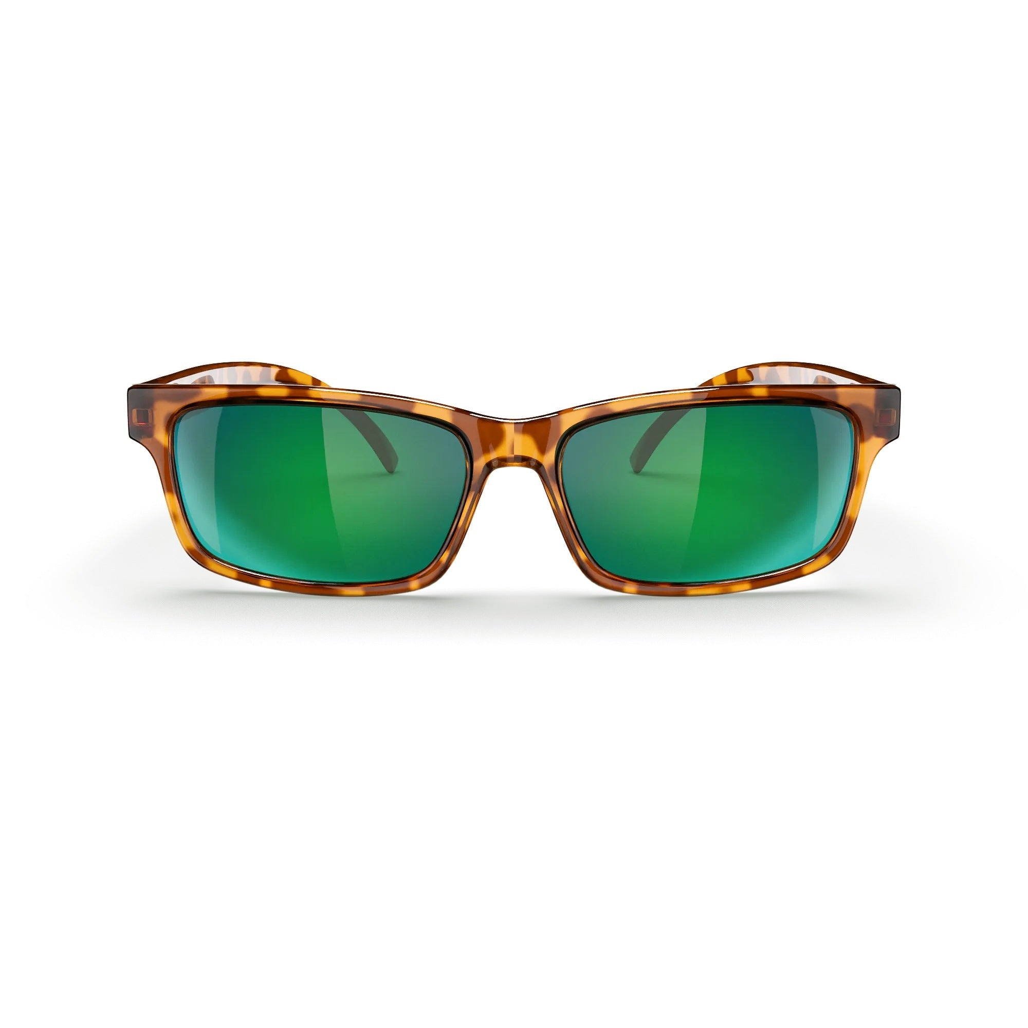 Tortoise Rectangle Trivex® Polarized Prescription Sunglasses