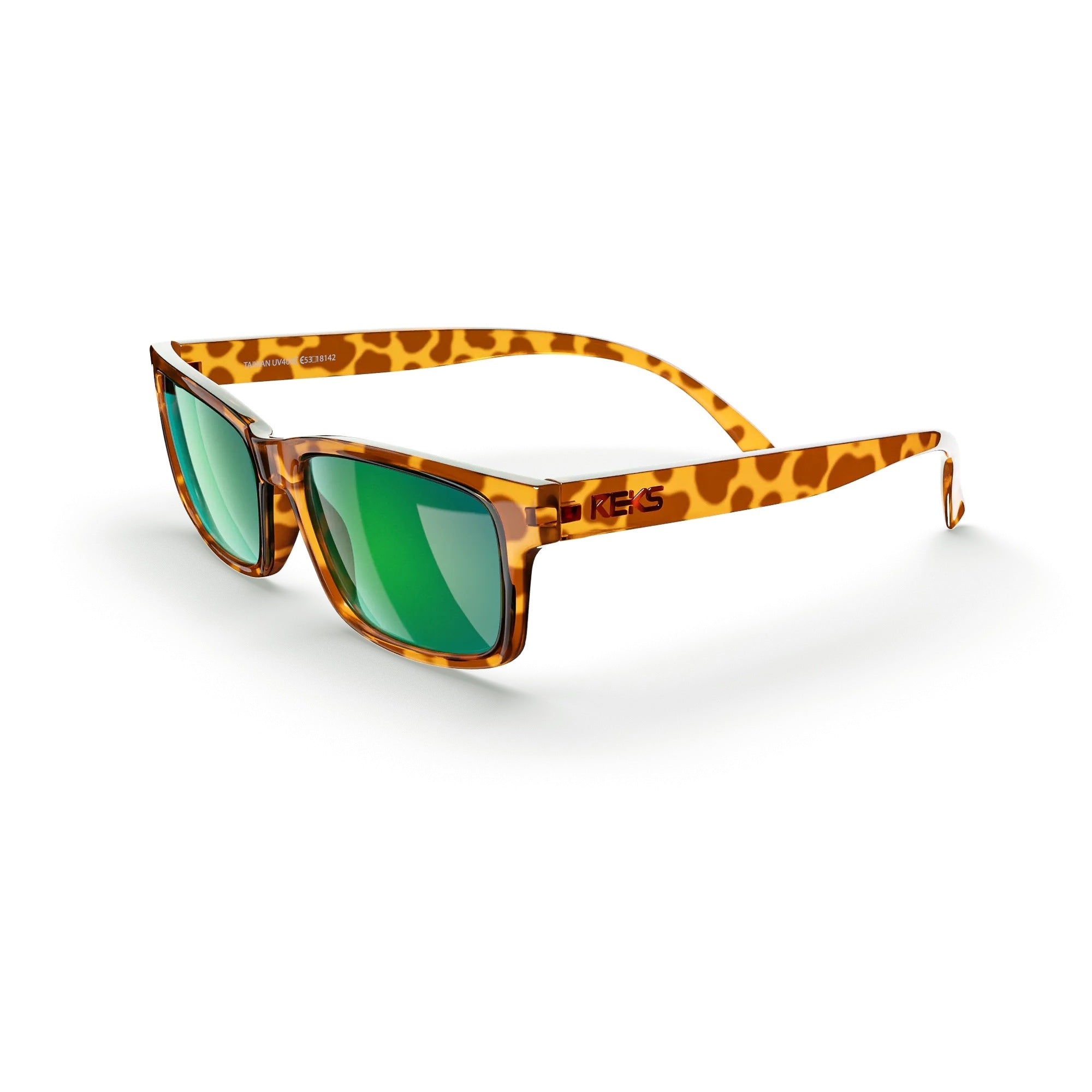 Tortoise Rectangle Trivex® Polarized Prescription Sunglasses