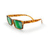 Tortoise Rectangle Prescription Polycarbonate Sunglasses