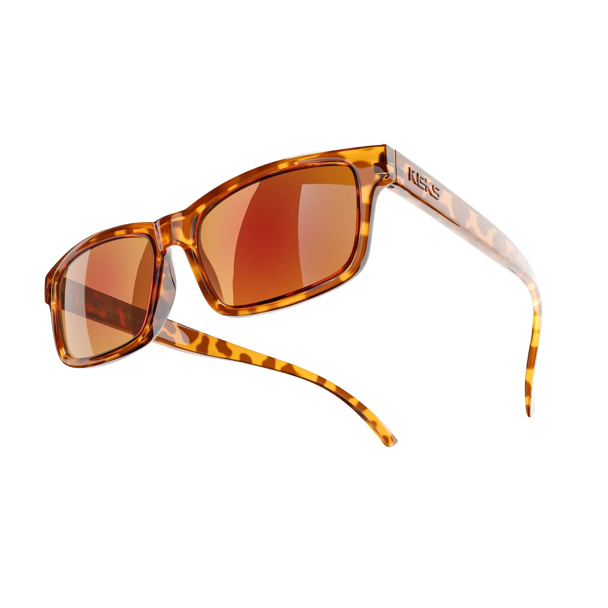 Tortoise Rectangle Trivex® Polarized Prescription Sunglasses