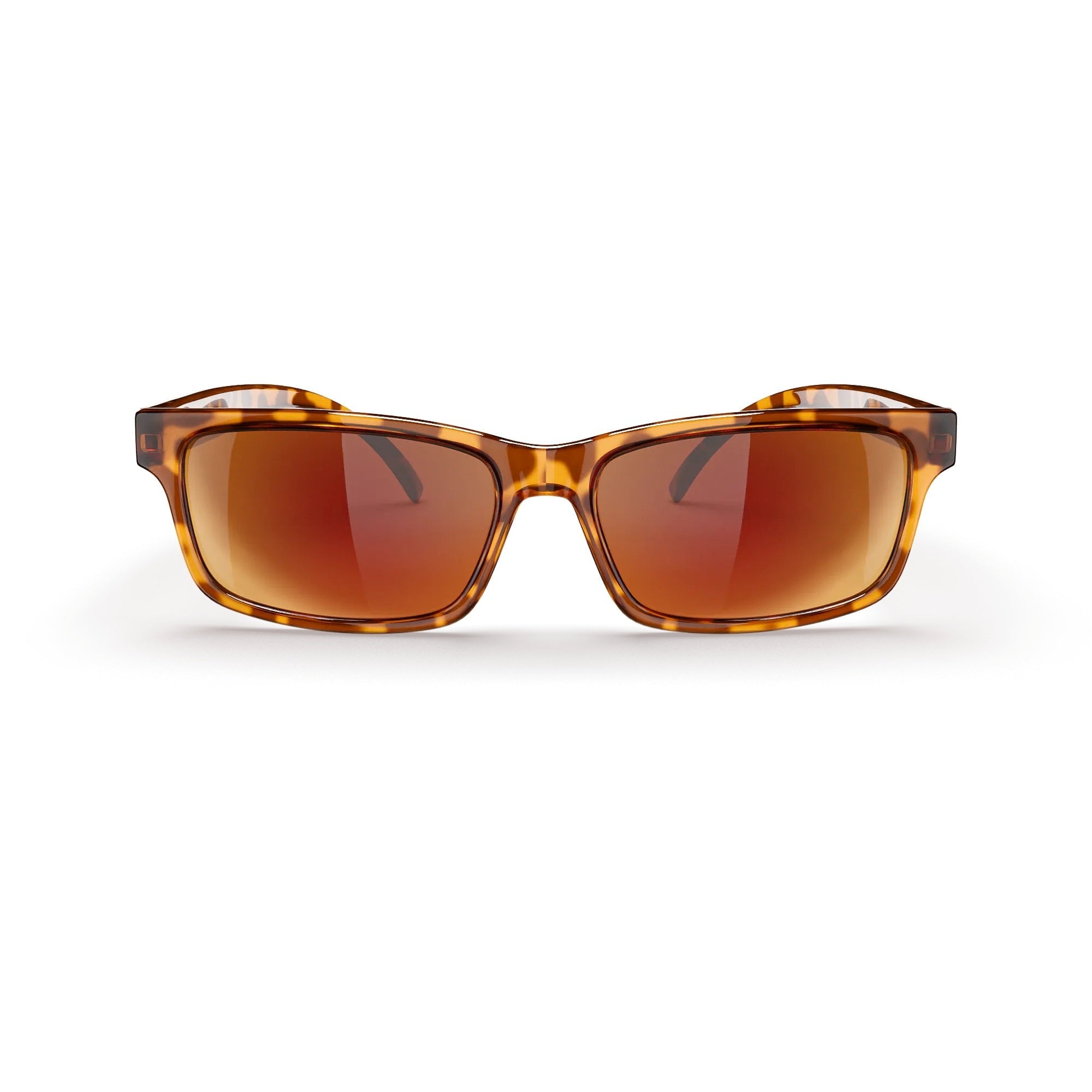 Tortoise Rectangle Trivex® Polarized Prescription Sunglasses