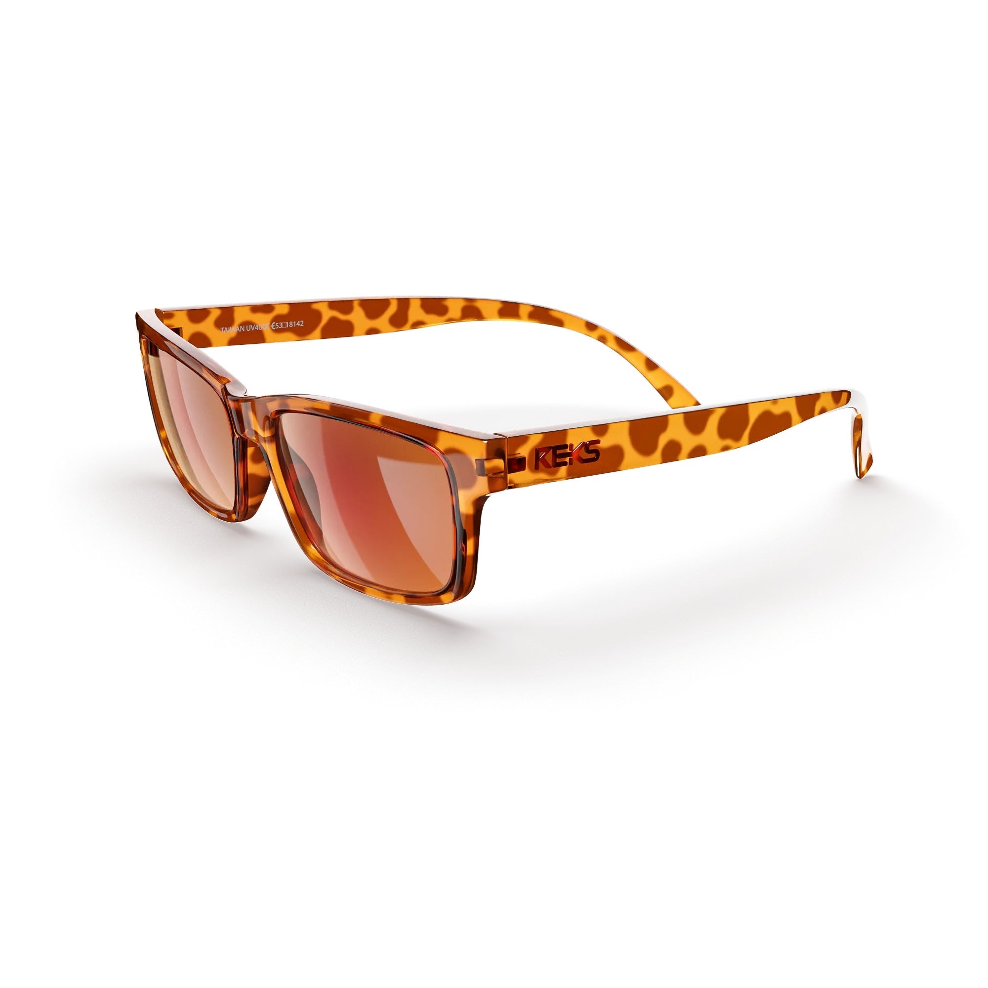 Tortoise Rectangle Trivex® Polarized Prescription Sunglasses