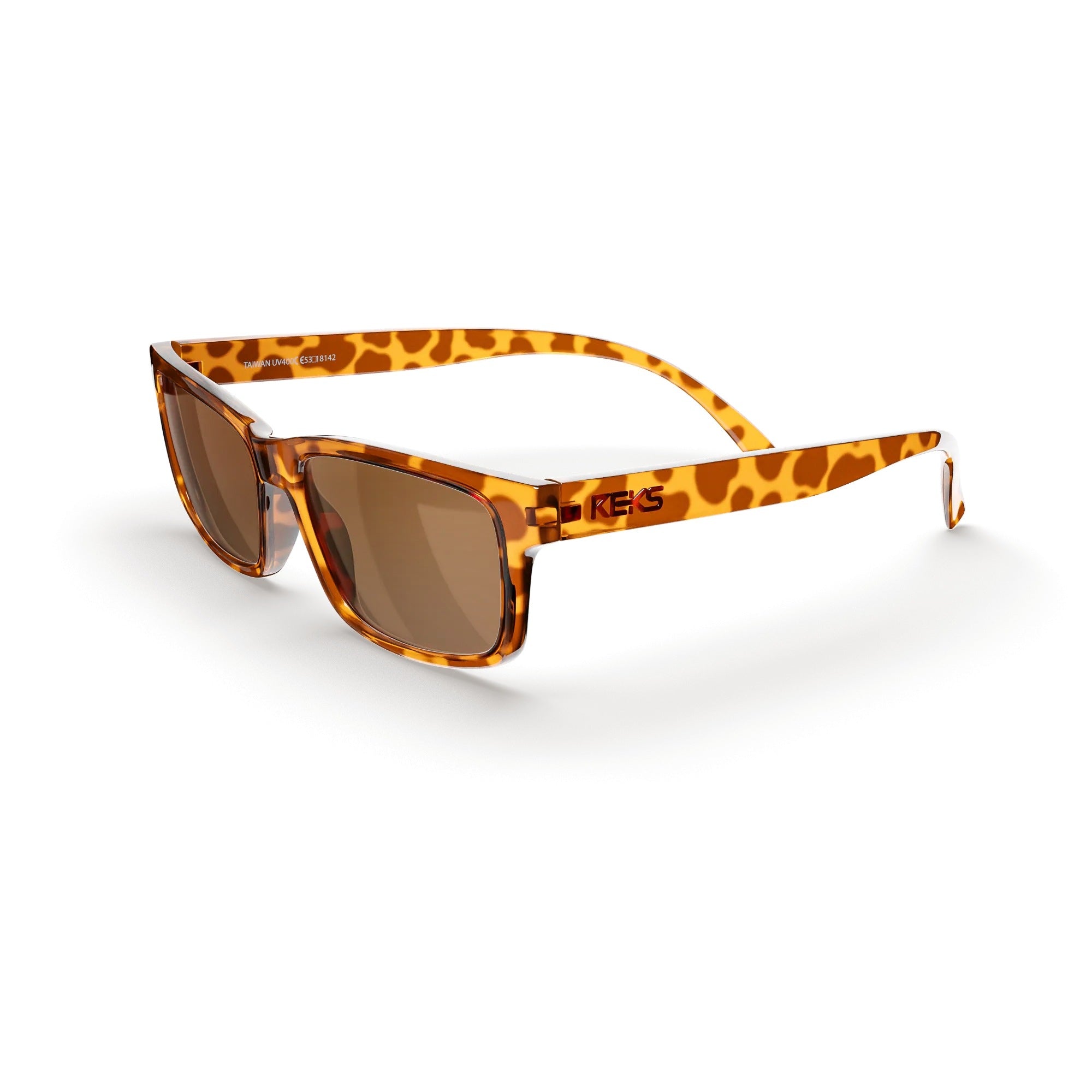 Tortoise Rectangle Trivex® Polarized Prescription Sunglasses