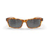 Tortoise Rectangle Prescription Polycarbonate Sunglasses