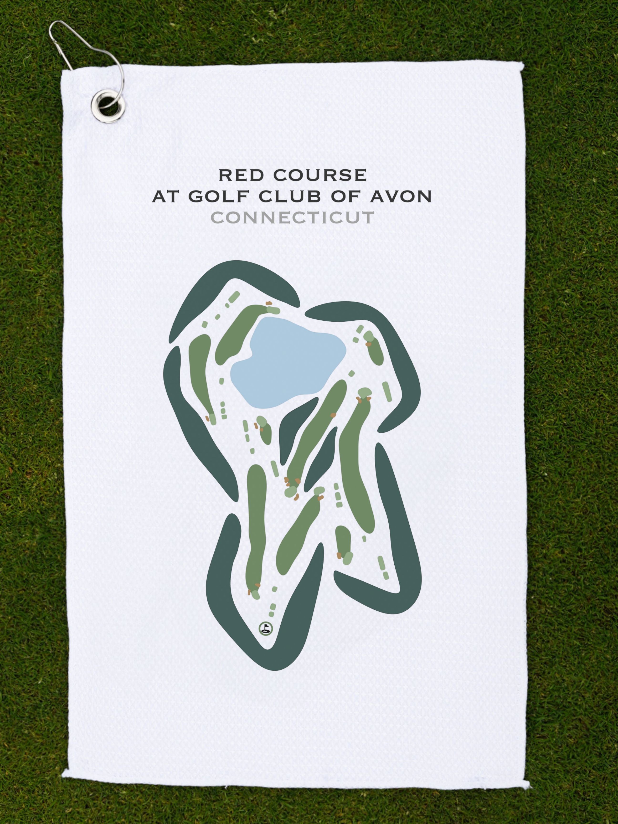 Red Course at Golf Club of Avon, Florida - Printed Golf Courses