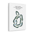 Red Course at Highland Lakes Golf Club, Florida - Printed Golf Courses
