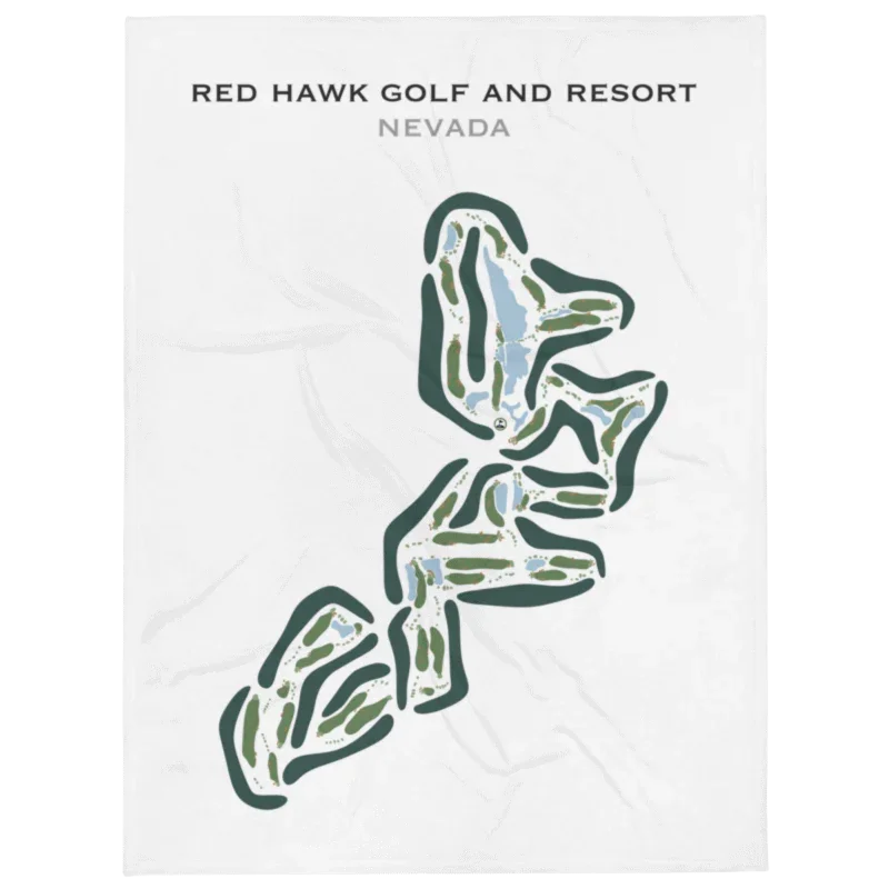 Red Hawk Golf and Resort, Nevada - Printed Golf Courses