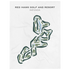 Red Hawk Golf and Resort, Nevada - Printed Golf Courses