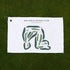 Red Maple Country Club, Wisconsin - Printed Golf Courses