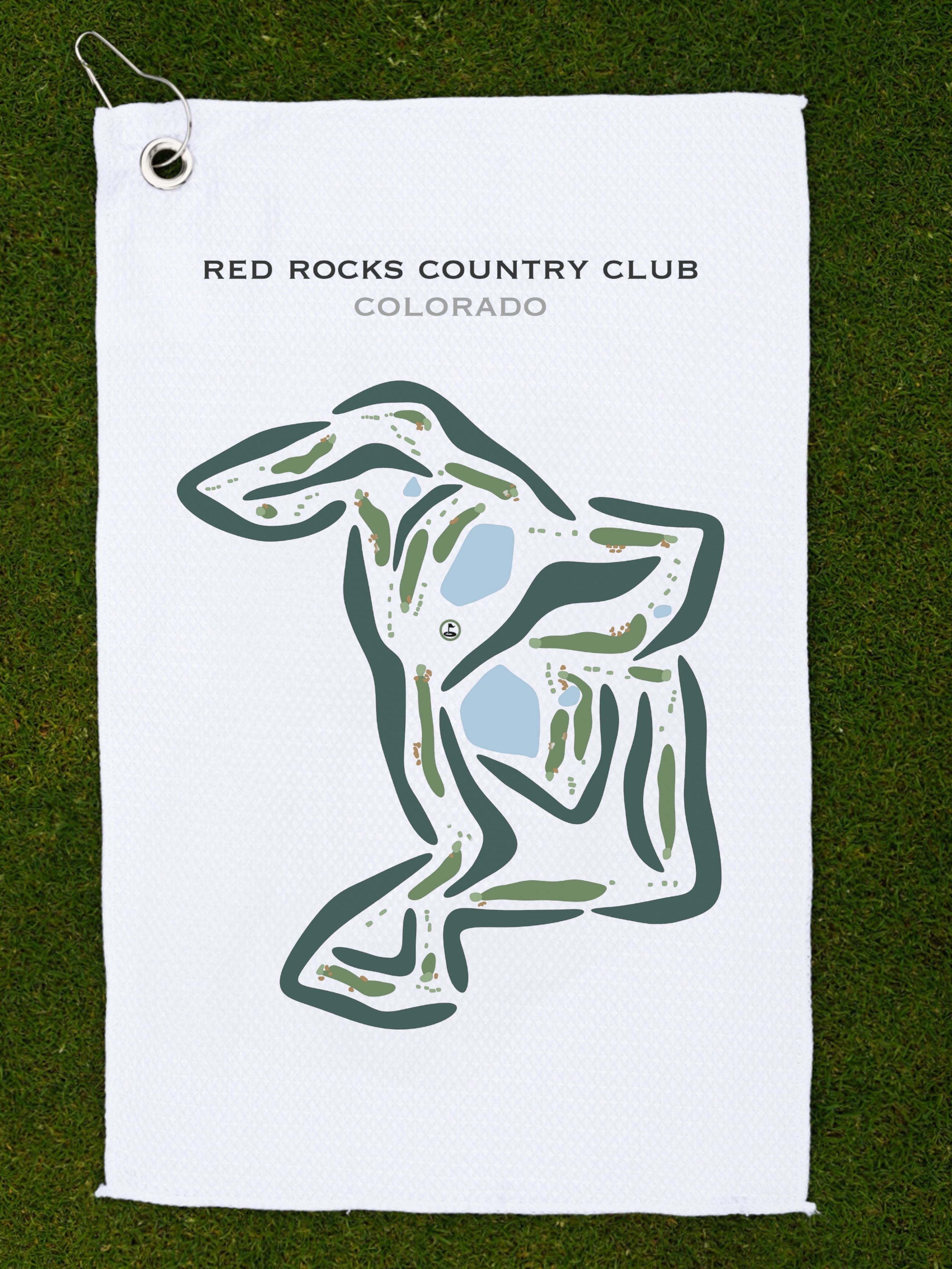 Red Rocks Country Club, Colorado - Printed Golf Courses