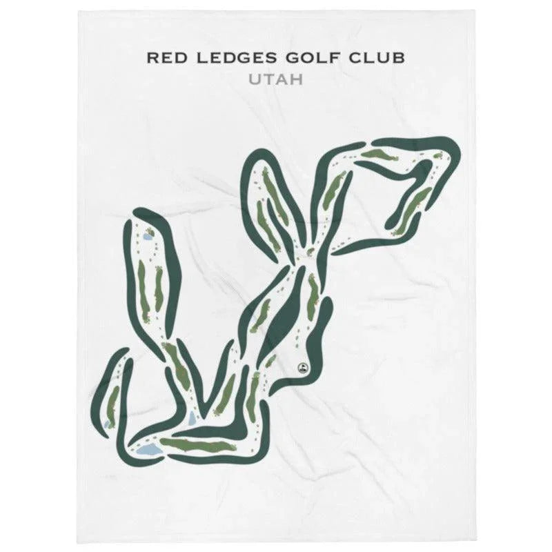 Red Ledges Golf Club, Heber Utah - Printed Golf Courses