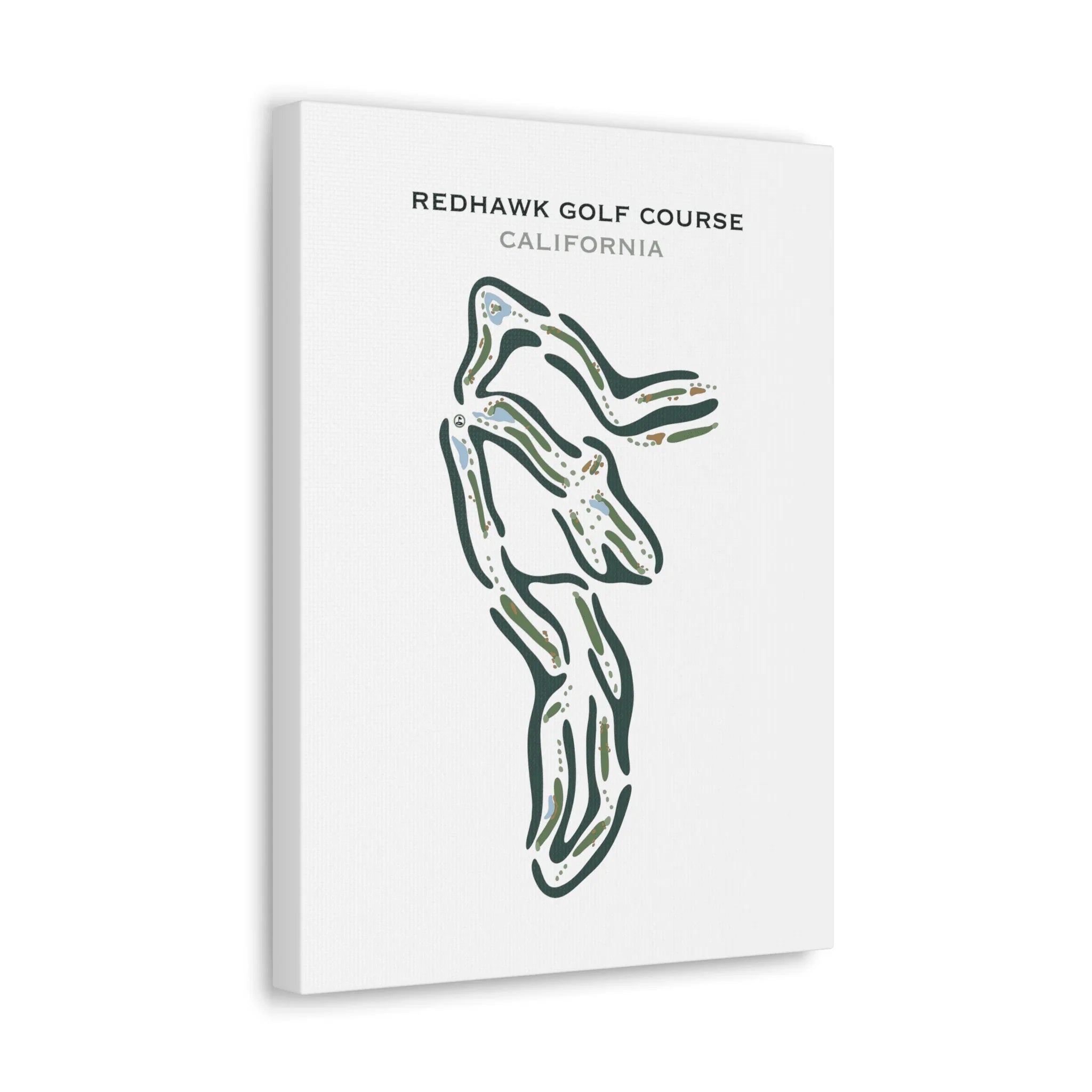 Redhawk Golf Course, California - Printed Golf Courses