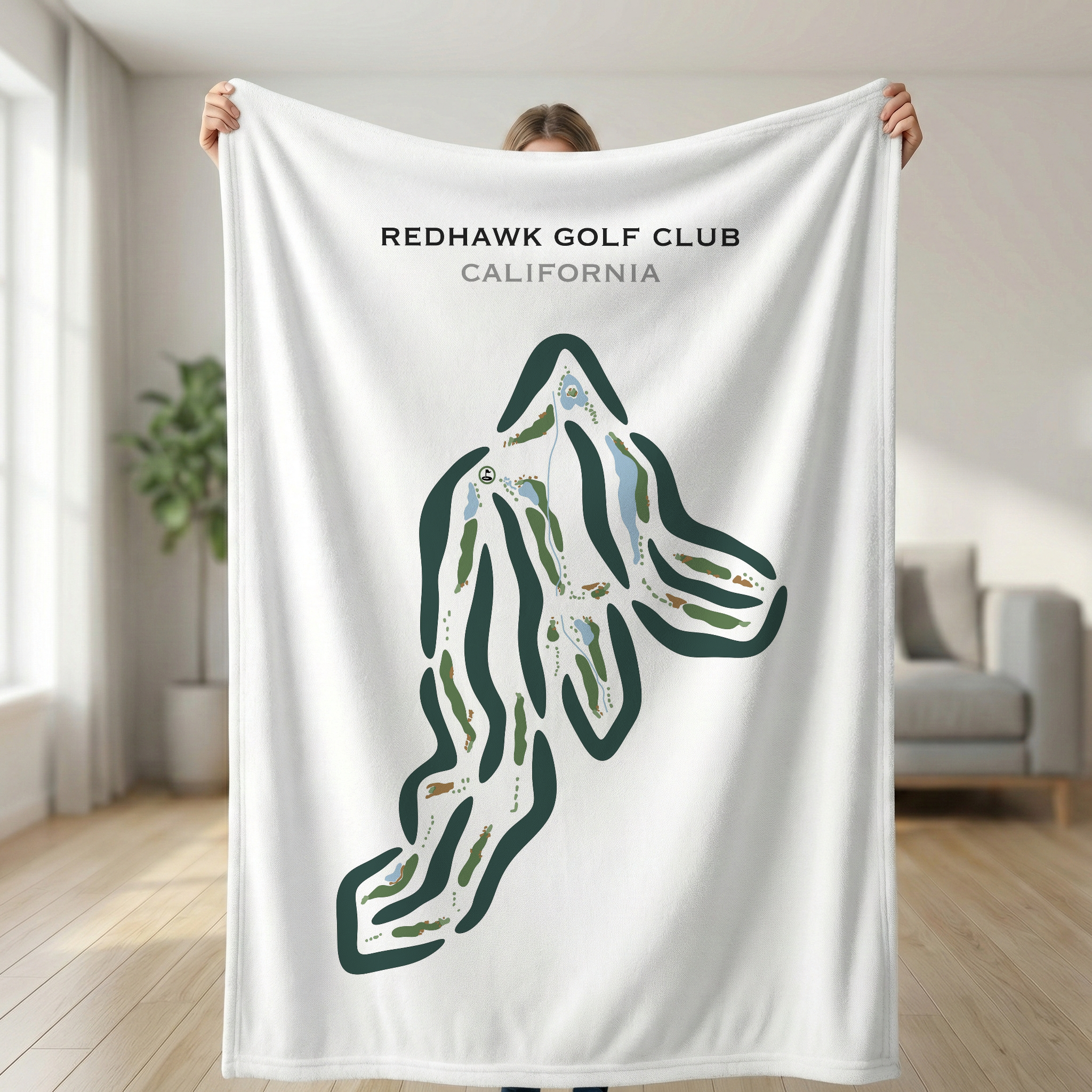 Redhawk Golf Club, California - Printed Golf Courses