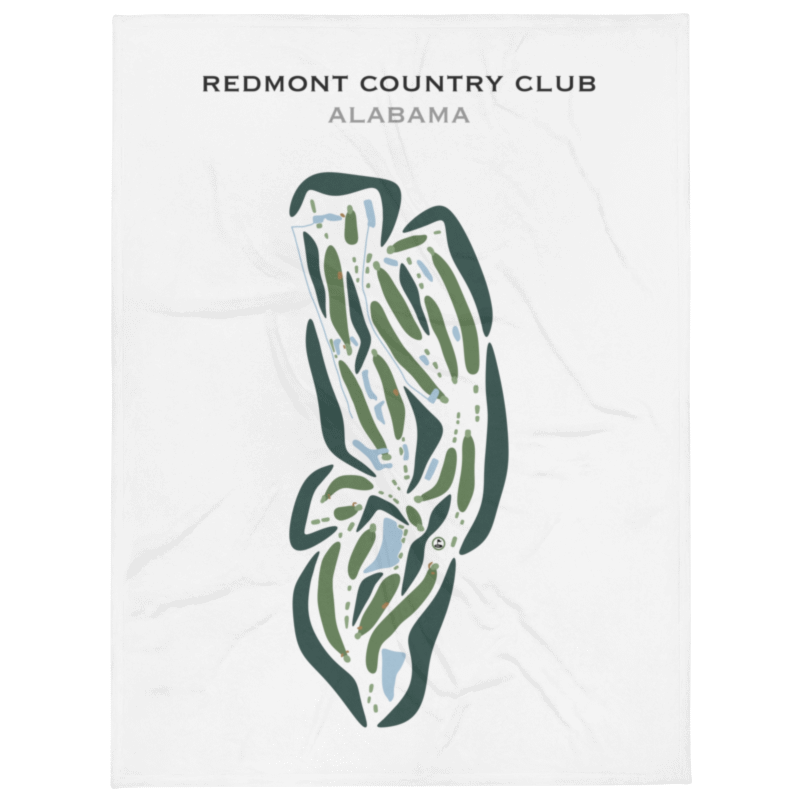 Redmont Country Club, Alabama - Printed Golf Courses