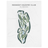 Redmont Country Club, Alabama - Printed Golf Courses