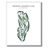 Redmont Country Club, Alabama - Printed Golf Courses