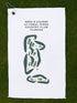 Rees 9 Course at Coral Ridge Country Club, Florida - Printed Golf Courses
