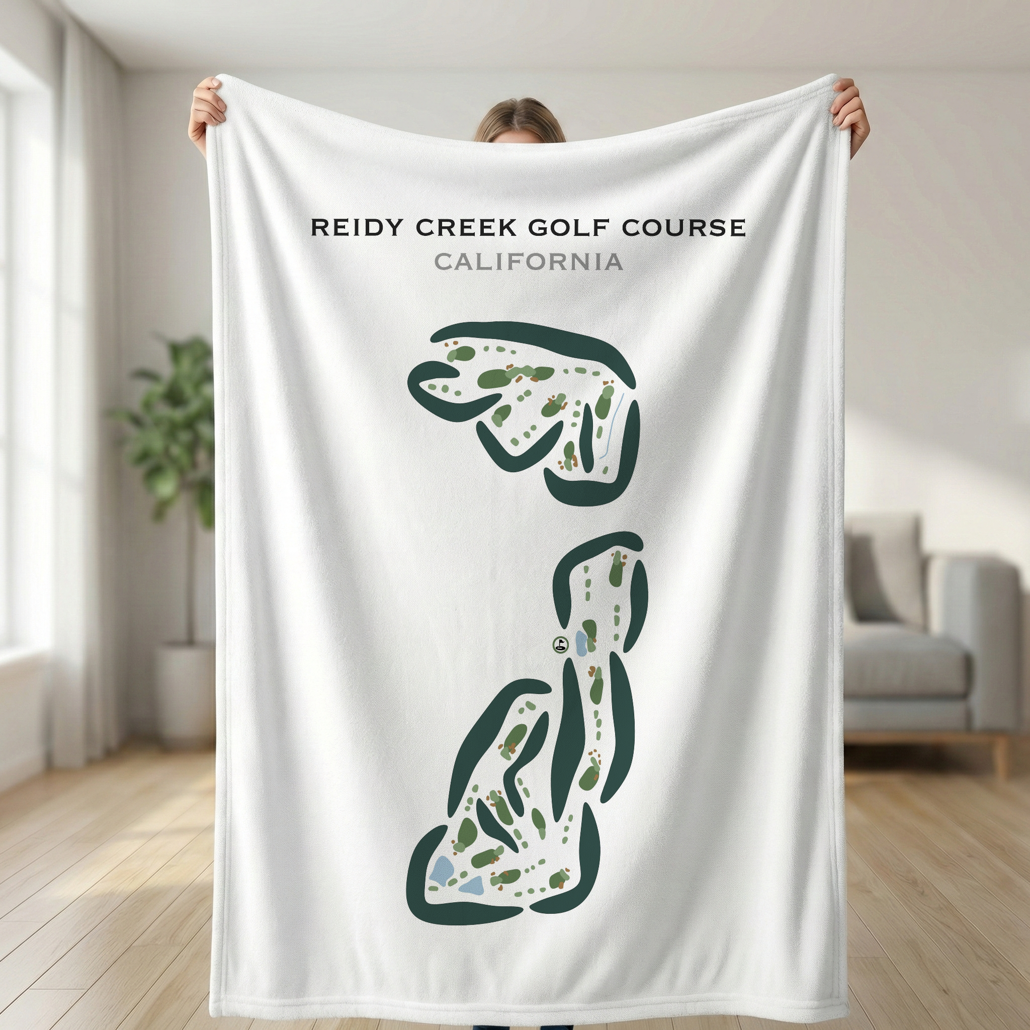 Reidy Creek Golf Course, California - Printed Golf Courses