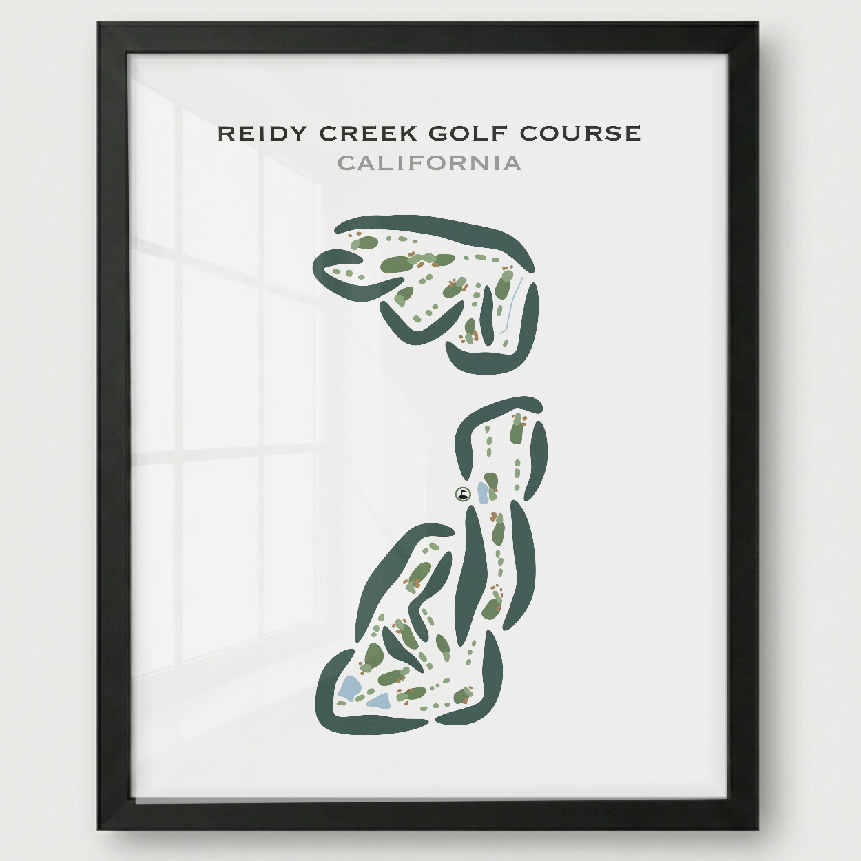 Reidy Creek Golf Course, California - Printed Golf Courses