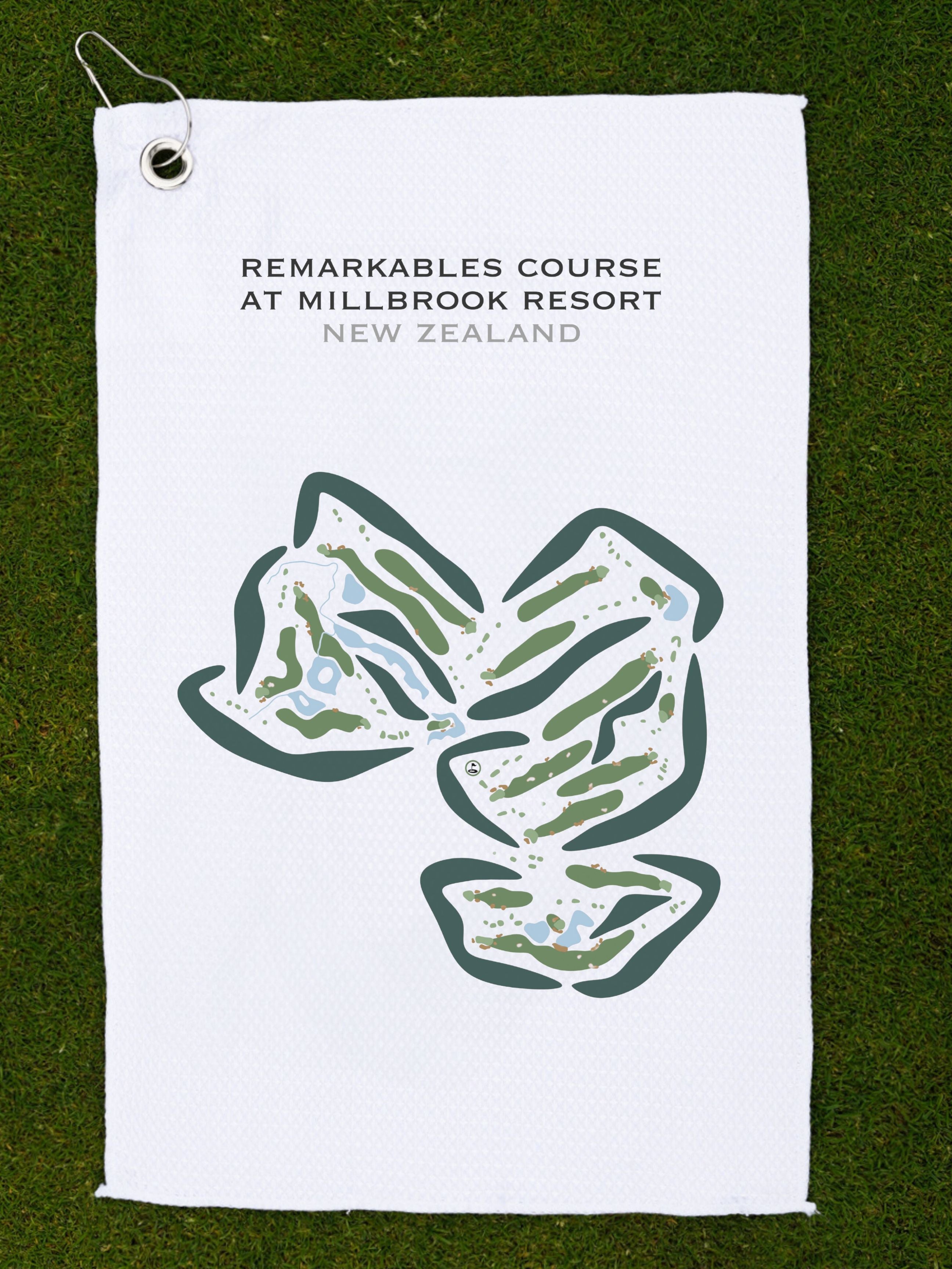 Remarkables Course at Millbrook Resort, New Zealand - Printed Golf Courses