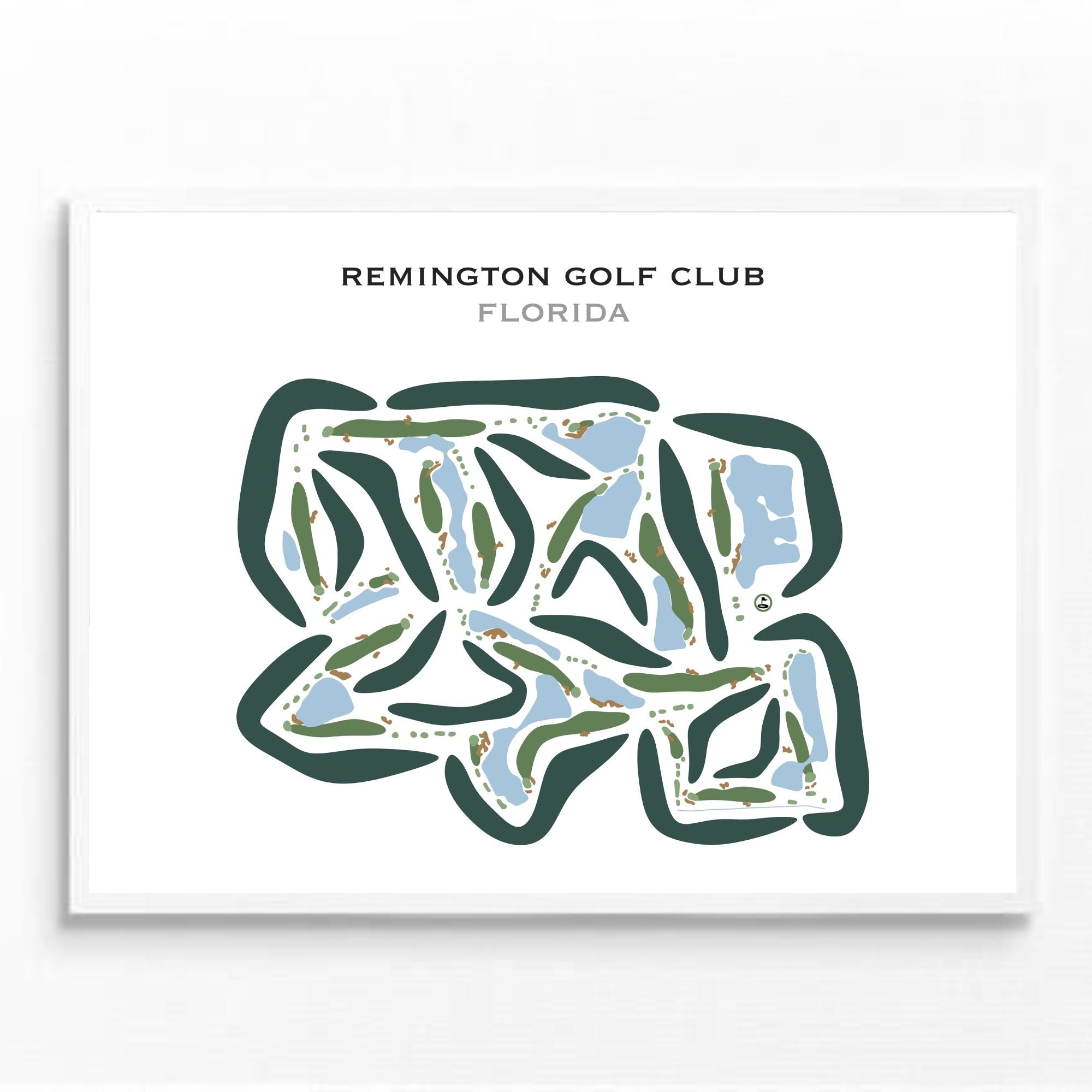 Remington Golf Club, Florida - Printed Golf Courses