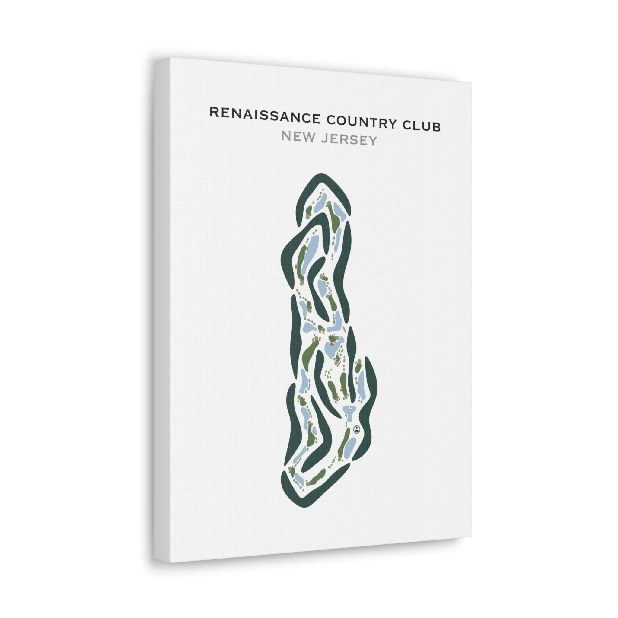 Renaissance Country Club, Manchester, New Jersey - Printed Golf Courses