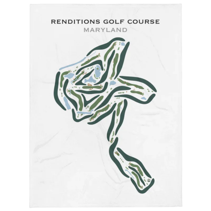 Renditions Golf Course, Maryland - Printed Golf Courses