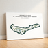 Resort Course at Tahquitz Creek Golf Resort, California - Printed Golf Courses