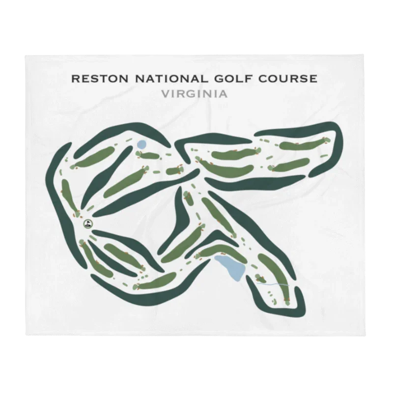 Reston National Golf Course, Virginia - Printed Golf Courses