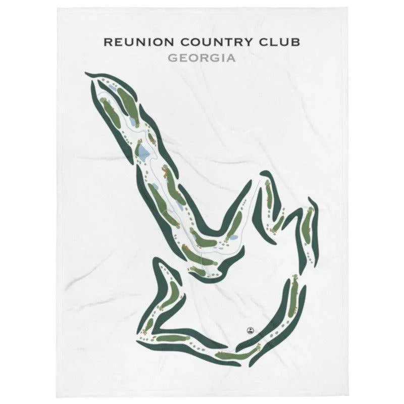 Reunion Country Club, Georgia - Printed Golf Courses
