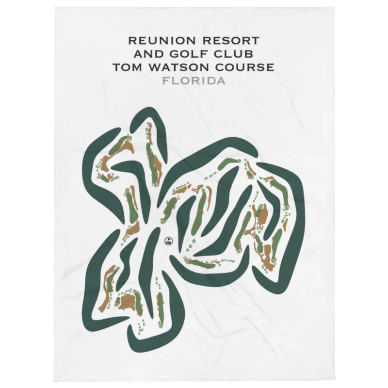 Reunion Resort and Golf Club, Tom Watson Course, Florida - Printed Golf Courses