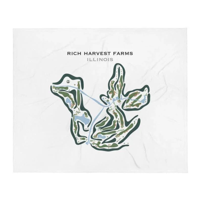 Rich Harvest Farms, Illinois - Printed Golf Courses