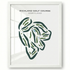 Richland Golf Course, Maryland - Printed Golf Courses