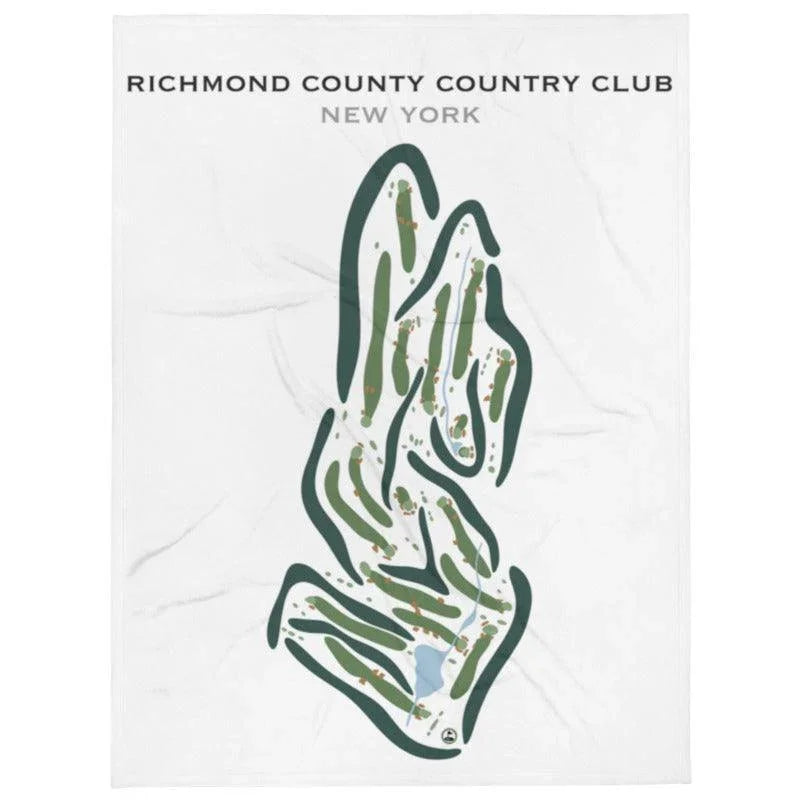 Richmond County Country Club, New York - Printed Golf Courses