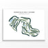 Ridgefield Golf Course, Connecticut - Printed Golf Courses