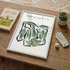 Ridgemoor Country Club, Illinois - Printed Golf Courses