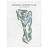 Ridgeway Country Club, Tennessee - Printed Golf Course