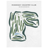 Ridgeway Country Club, Neenah, Wisconsin - Printed Golf Courses