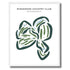 Ridgewood Country Club, Minnesota - Printed Golf Courses
