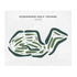 Ridgewood Golf Course, Ohio - Printed Golf Courses