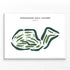 Ridgewood Golf Course, Ohio - Printed Golf Courses