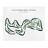 Rifle Creek Golf Course, Colorado - Printed Golf Course
