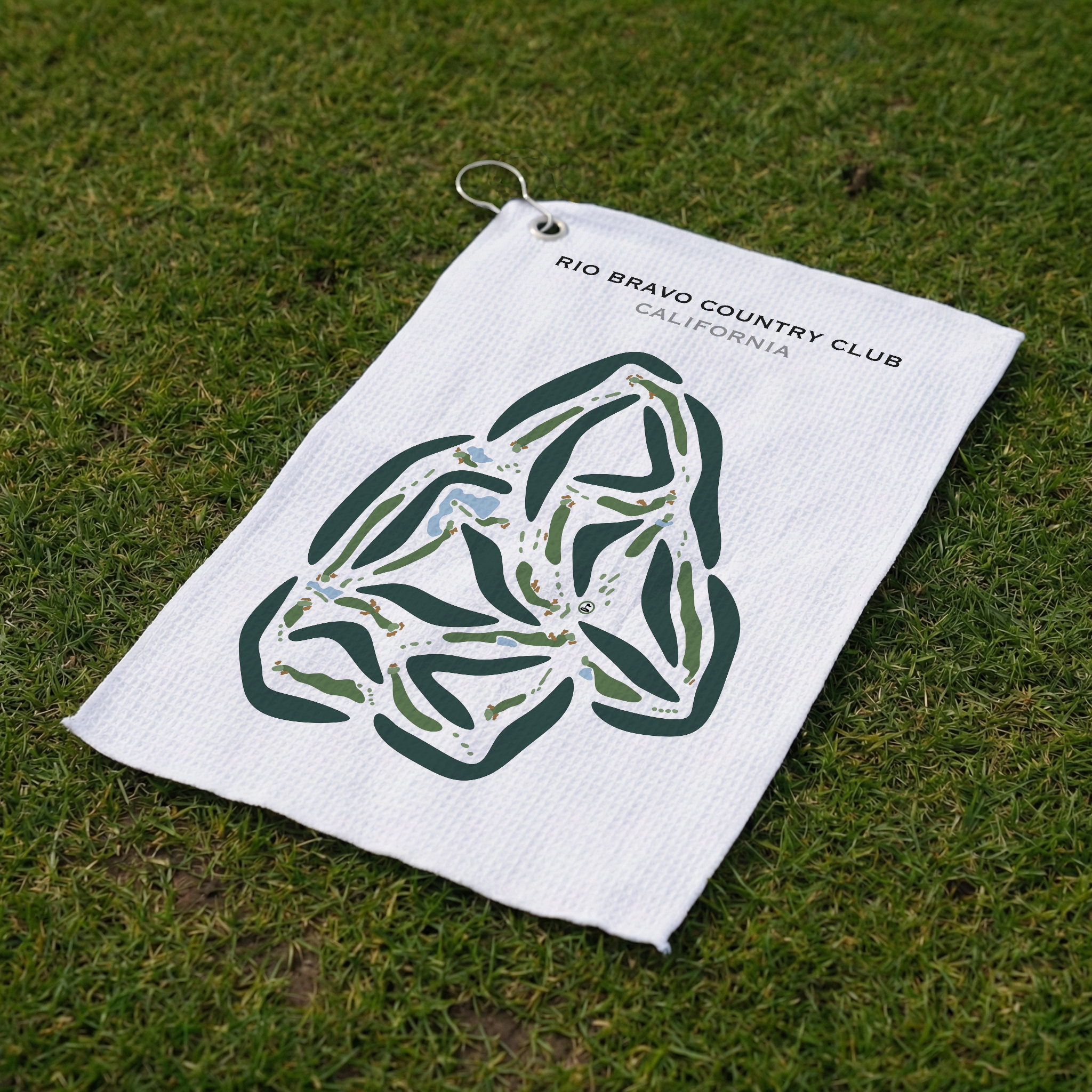 Rio Bravo Country Club, California - Printed Golf Courses